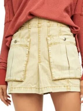Free People West Coast Wash Mini Skirt